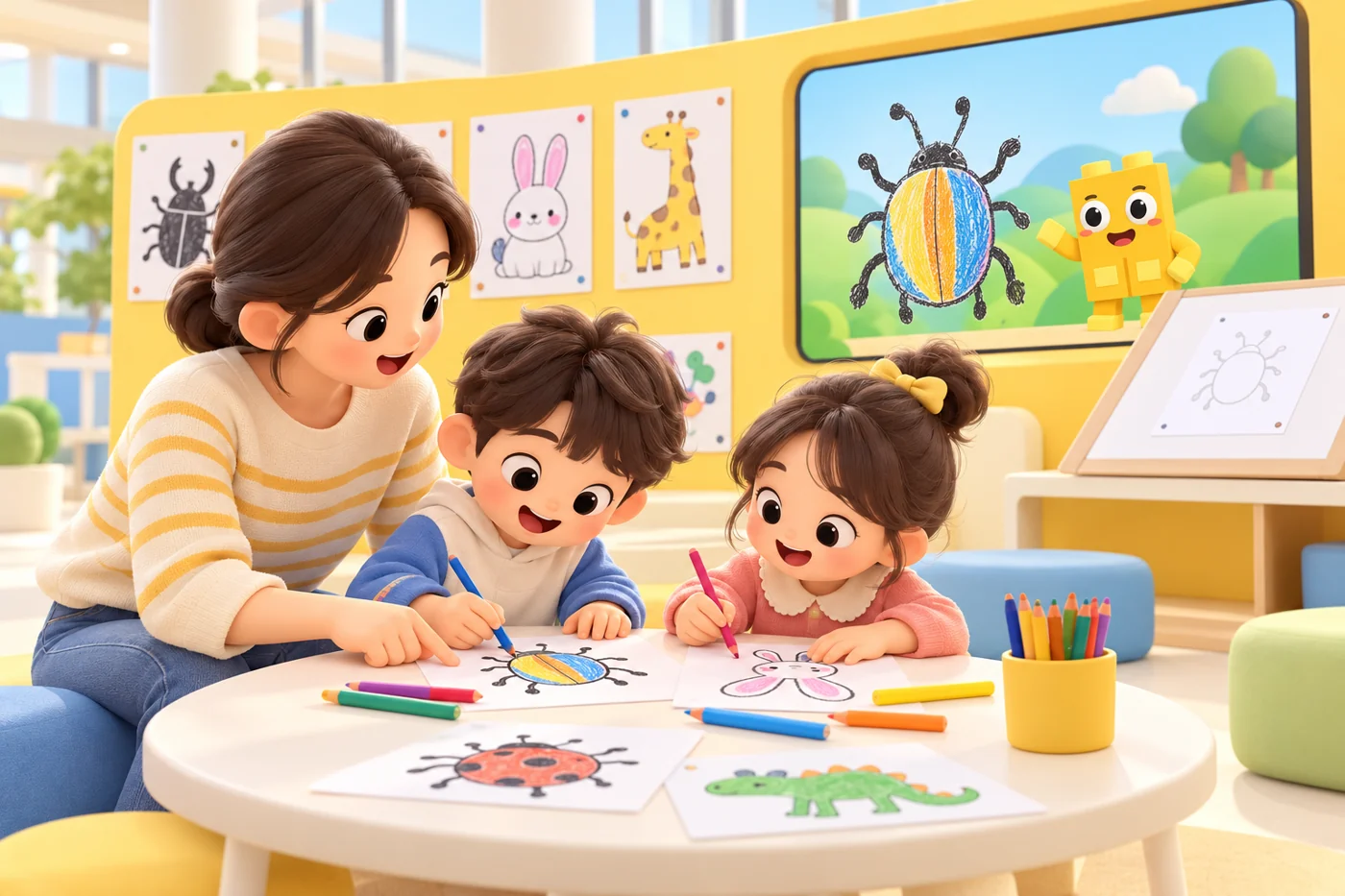 Coloring together